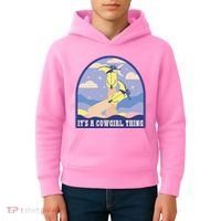 It's A Cowgirl Thing Cute Kids Hoodie thumb 4