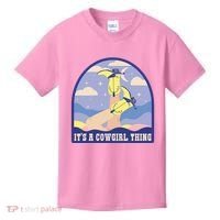 It's A Cowgirl Thing Cute Kids T-Shirt thumb 0
