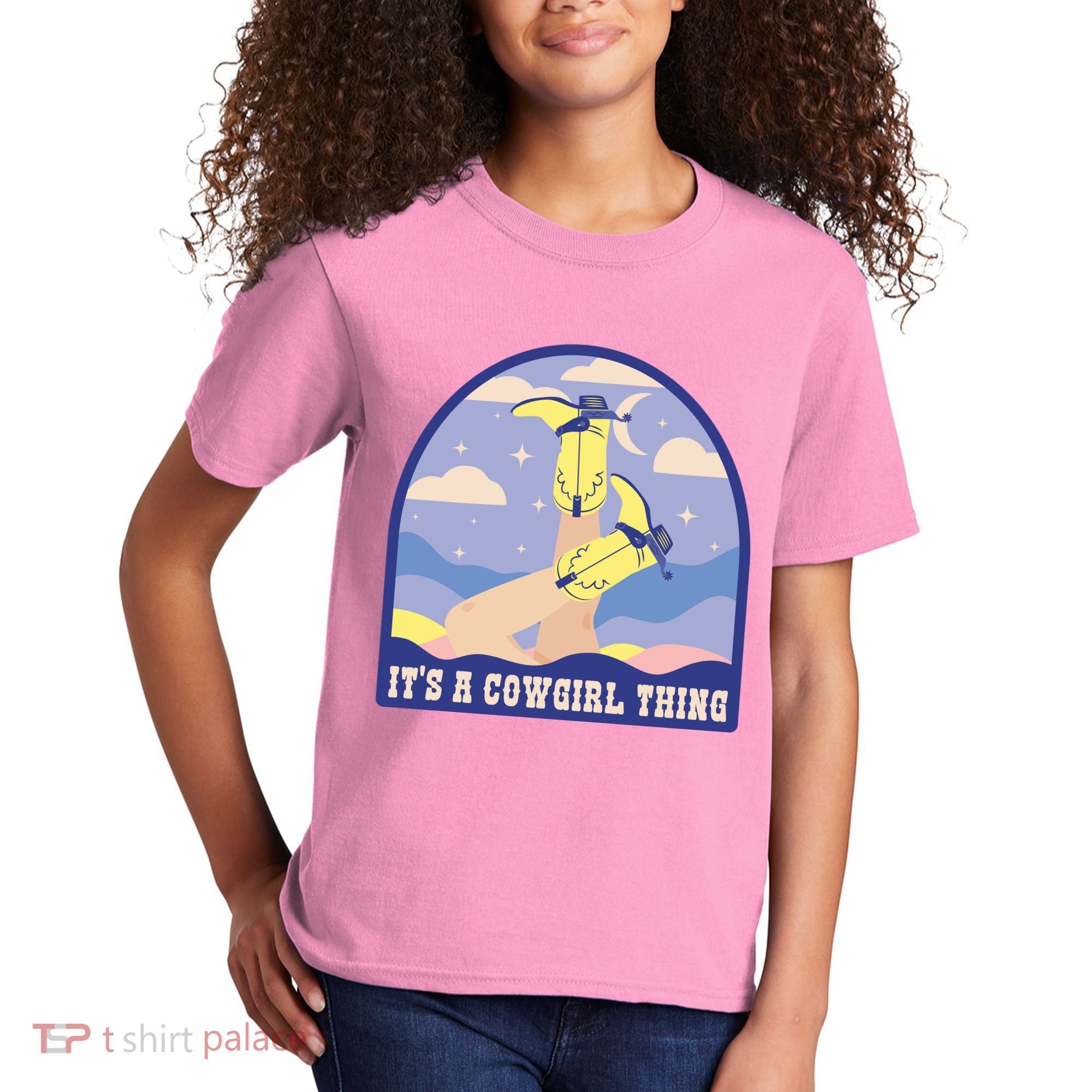 It's A Cowgirl Thing Cute Kids T-Shirt