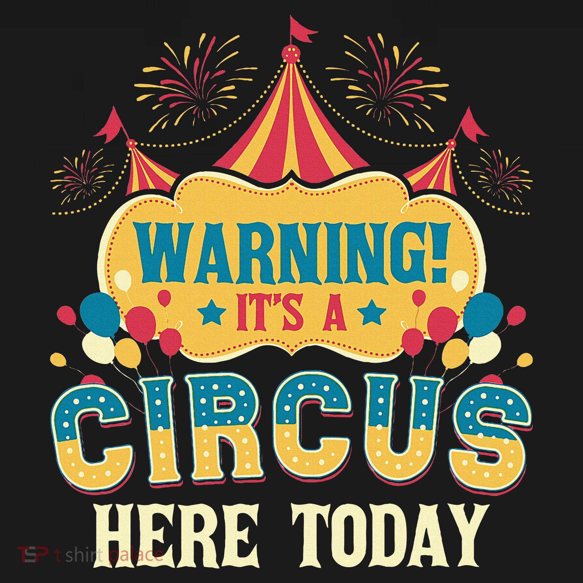 ItS A Circus Here Today Circus Birthday Doggie Tank