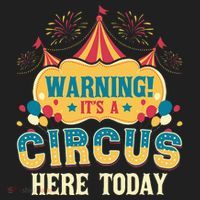 ItS A Circus Here Today Circus Birthday Beanie thumb 2