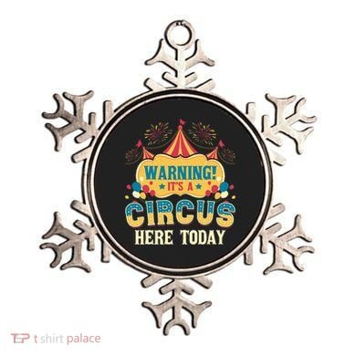 ItS A Circus Here Today Circus Birthday Ornament