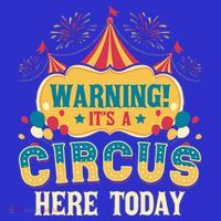 ItS A Circus Here Today Circus Birthday Coaster thumb 2