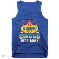 ItS A Circus Here Today Circus Birthday Tank Top thumb 0