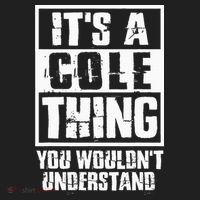 ItS A Cole Thing You WouldnT Understand Golf Towel thumb 3