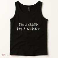 IM A Creep IM A Weirdo Funny Saying Sarcastic Novelty Tank Top thumb 2