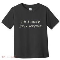 IM A Creep IM A Weirdo Funny Saying Sarcastic Novelty Toddler T-Shirt thumb 0