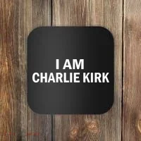 I Am Charlie Kirk Coaster thumb 0