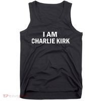 I Am Charlie Kirk Tank Top thumb 0