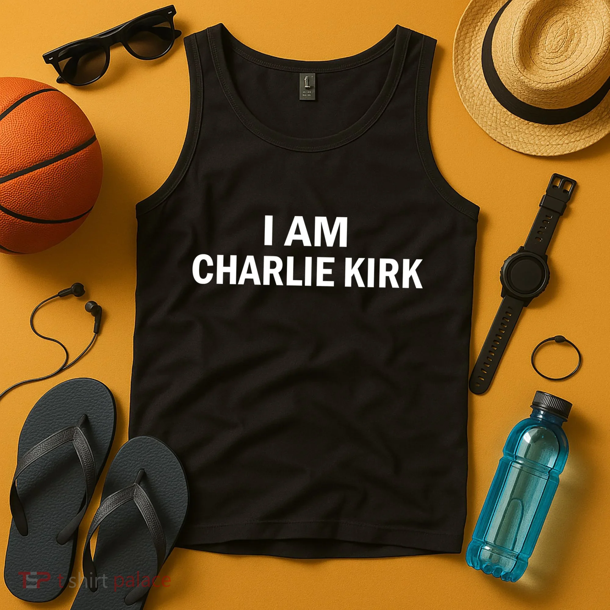 I Am Charlie Kirk Tank Top