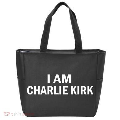 I Am Charlie Kirk Tote Bag