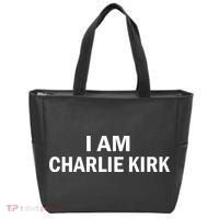I Am Charlie Kirk Tote Bag thumb 0