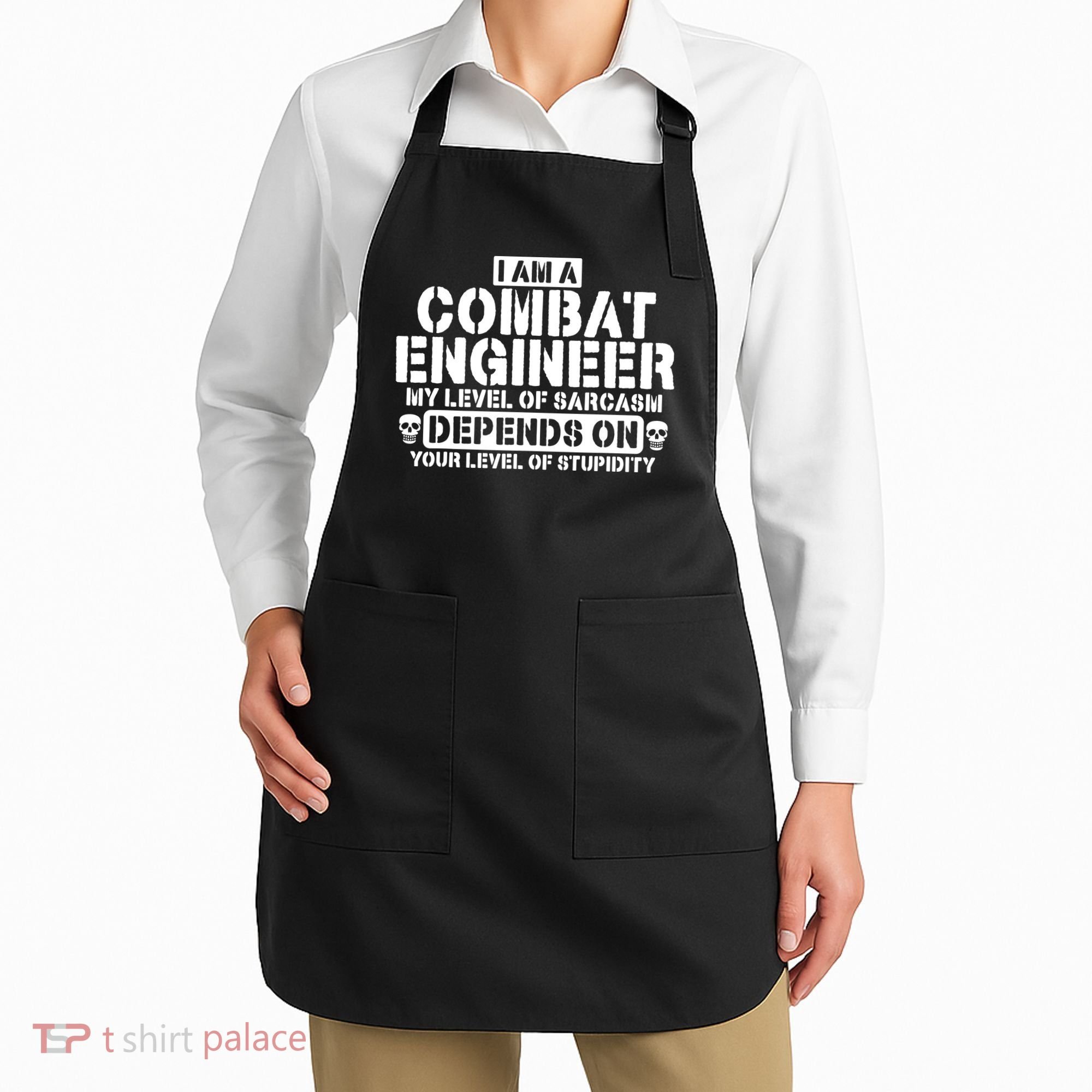 Im A Combat Engineer Funny Combat Engineering Apron