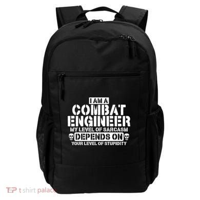 Im A Combat Engineer Funny Combat Engineering Backpack
