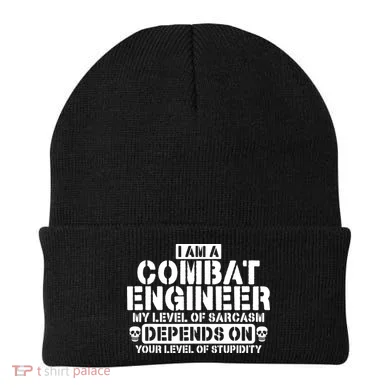 Im A Combat Engineer Funny Combat Engineering Beanie