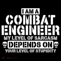 Im A Combat Engineer Funny Combat Engineering Visor thumb 3