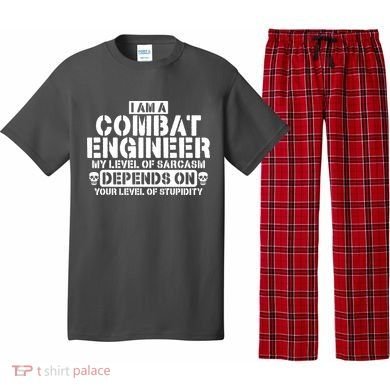 Im A Combat Engineer Funny Combat Engineering Pajama Set