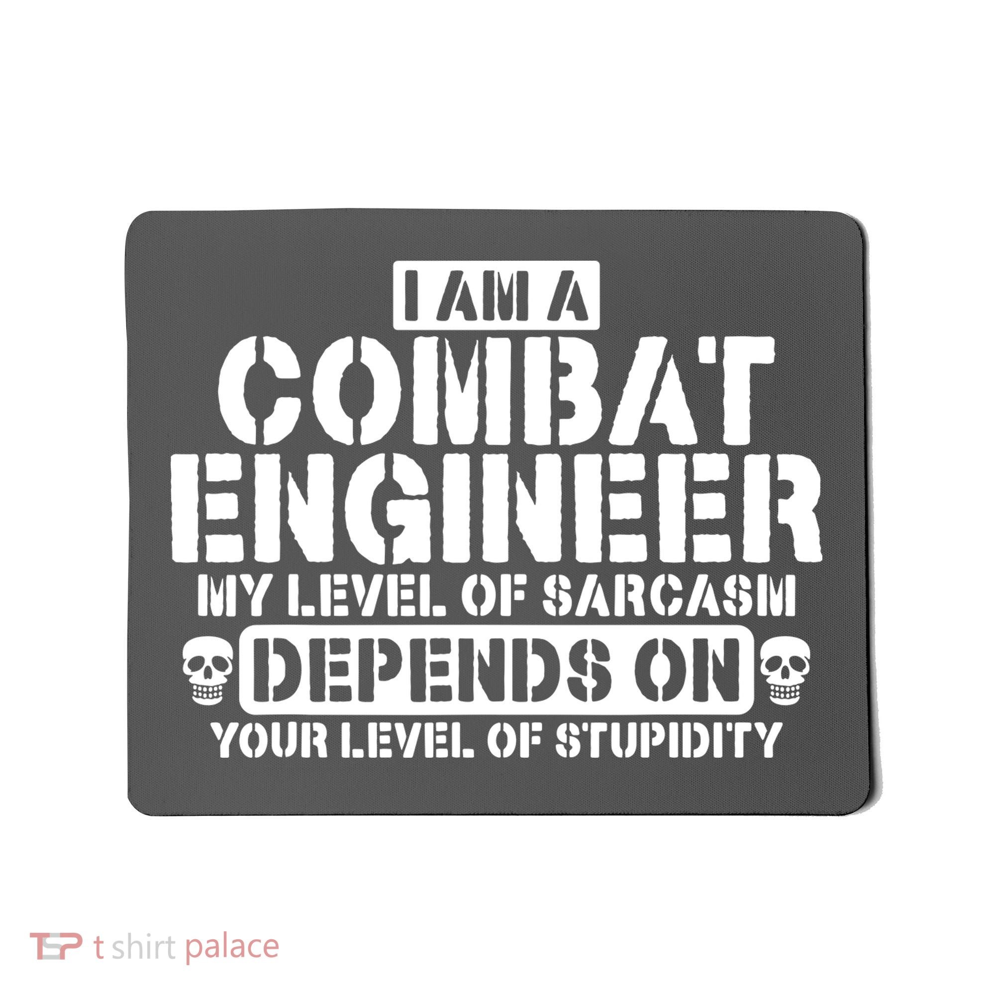 Im A Combat Engineer Funny Combat Engineering Mousepad
