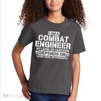Im A Combat Engineer Funny Combat Engineering Kids T-Shirt thumb 2