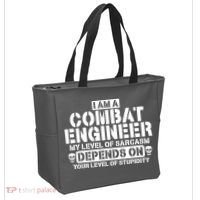 Im A Combat Engineer Funny Combat Engineering Tote Bag thumb 2