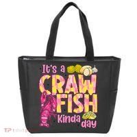 It's A CrawFish Kinda Day Crawfish Funny Louisiana Seafood Tote Bag thumb 0