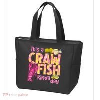 It's A CrawFish Kinda Day Crawfish Funny Louisiana Seafood Tote Bag thumb 3