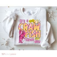 It's A CrawFish Kinda Day Crawfish Funny Louisiana Seafood Sweatshirt thumb 2