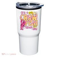 It's A CrawFish Kinda Day Crawfish Funny Louisiana Seafood Tumbler thumb 0
