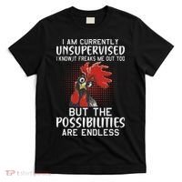 I Am Currently Unsupervised Funny Sayings T-Shirt thumb 0
