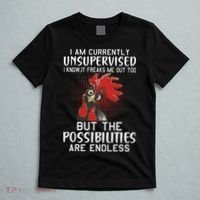 I Am Currently Unsupervised Funny Sayings T-Shirt thumb 5