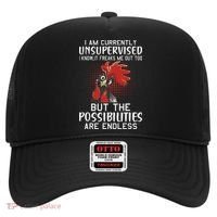 I Am Currently Unsupervised Funny Sayings Hat thumb 0