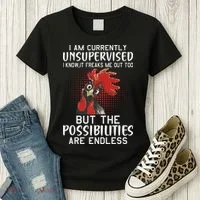 I Am Currently Unsupervised Funny Sayings Women's T-Shirt thumb 3