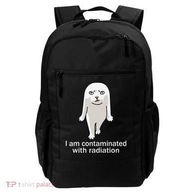 I Am Contaminated With Radiation Oddly Specific Dank Meme Backpack