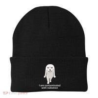 I Am Contaminated With Radiation Oddly Specific Dank Meme Beanie thumb 0