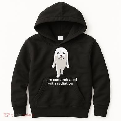 I Am Contaminated With Radiation Oddly Specific Dank Meme Kids Hoodie