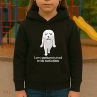 I Am Contaminated With Radiation Oddly Specific Dank Meme Kids Hoodie thumb 3