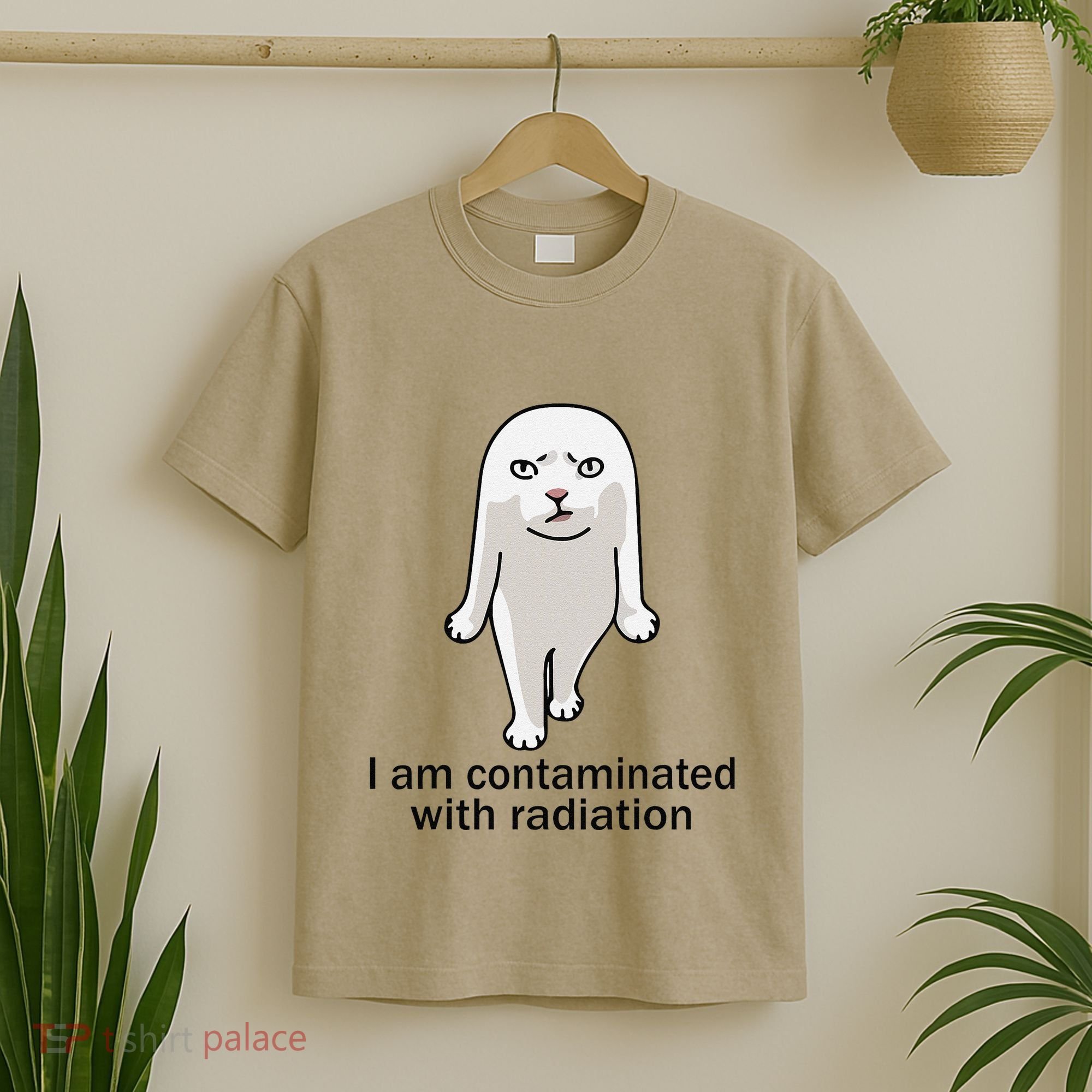 I Am Contaminated With Radiation Oddly Specific Dank Meme T-Shirt