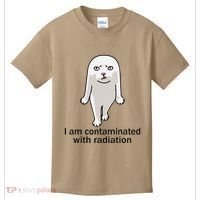 I Am Contaminated With Radiation Oddly Specific Dank Meme Kids T-Shirt thumb 0