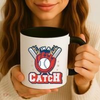 I'm A Catch Baseball Sport Coffee Mug thumb 3