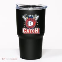 I'm A Catch Baseball Sport Tumbler thumb 0