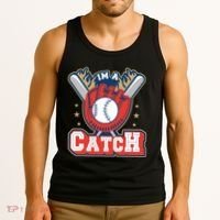 I'm A Catch Baseball Sport Tank Top thumb 3