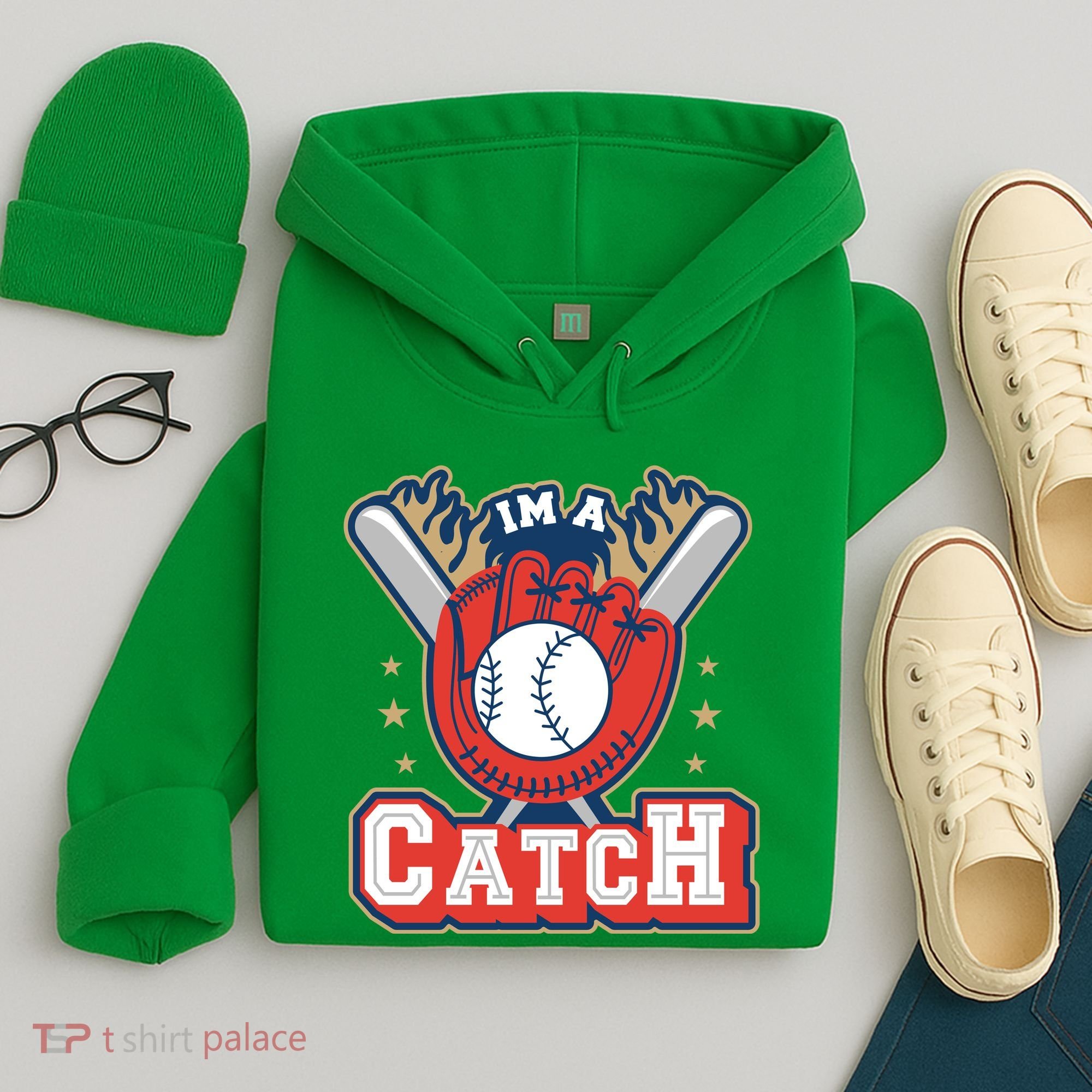 I'm A Catch Baseball Sport Hoodie