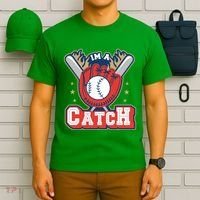 I'm A Catch Baseball Sport T-Shirt thumb 6