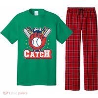I'm A Catch Baseball Sport Pajama Set thumb 0