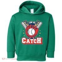 I'm A Catch Baseball Sport Toddler Hoodie thumb 0