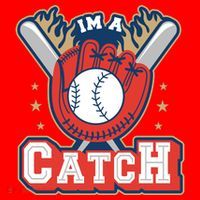 I'm A Catch Baseball Sport Santa Hat thumb 1