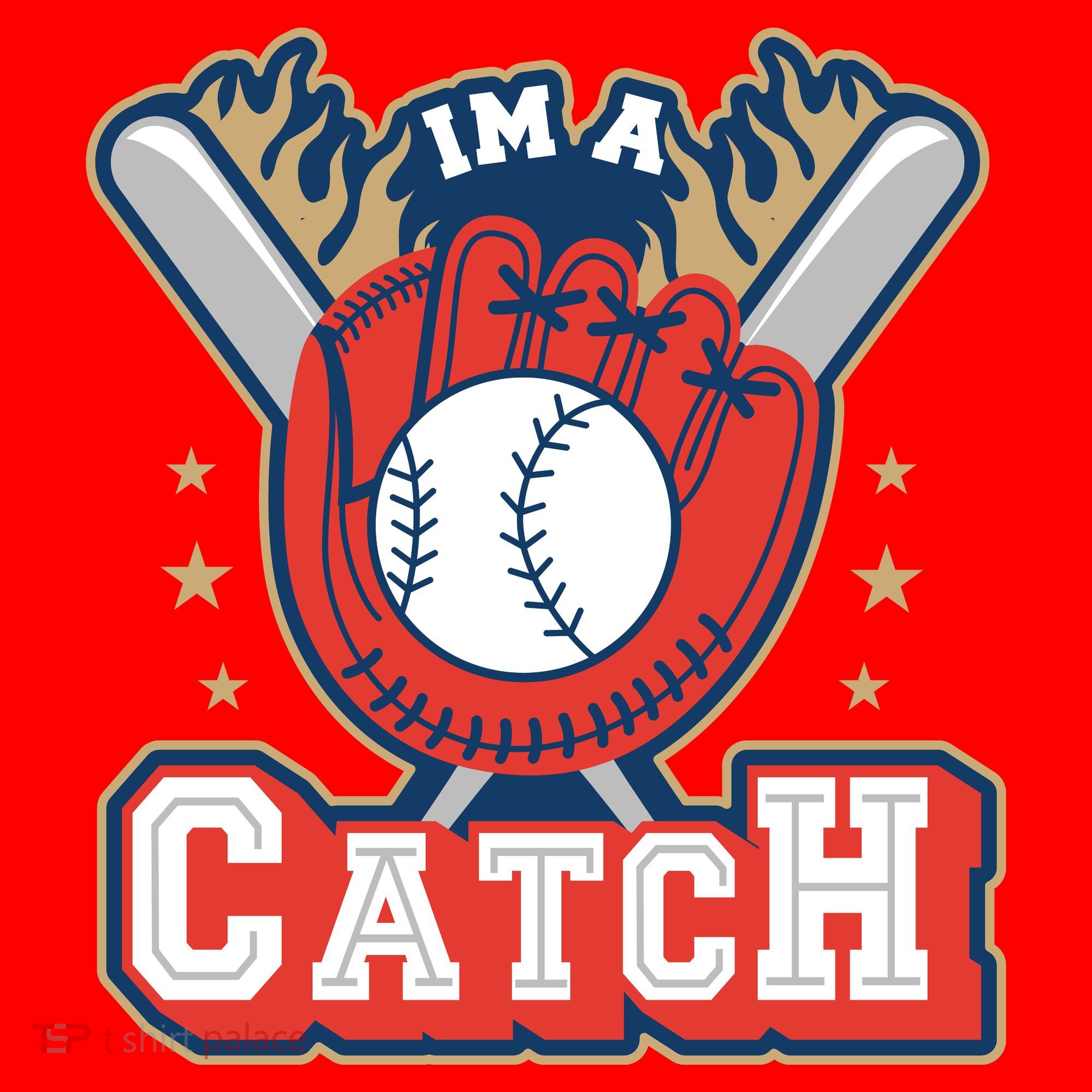 I'm A Catch Baseball Sport Santa Hat