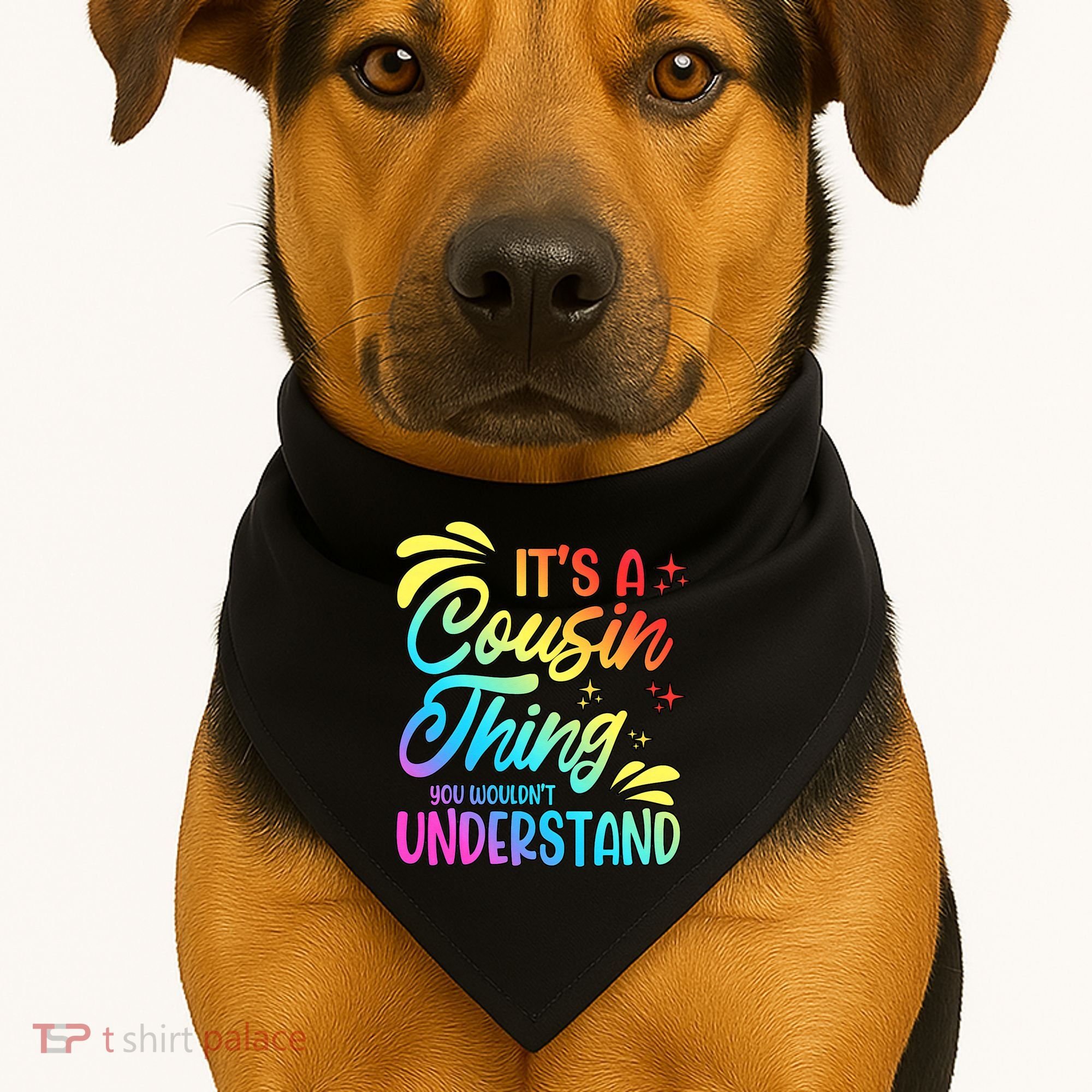 Its a cousin thing you wouldnt understand USA-Made Doggie Bandana