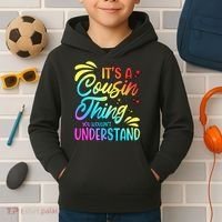 Its a cousin thing you wouldnt understand Kids Hoodie thumb 2