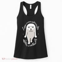 I Am Contaminated With Radiation Oddly Specific Dank Meme Women's Tank Top thumb 0